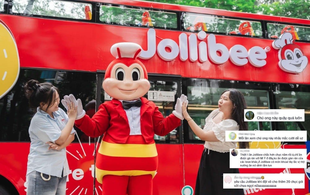 Jollibee Việt Nam gây ấn tượng với chiến dịch khai trương cửa hàng th?200