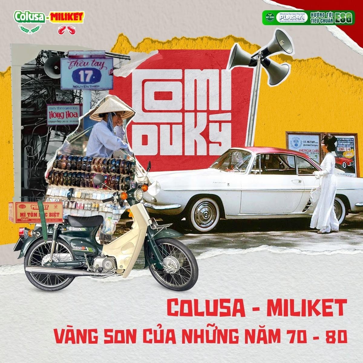 Colusa ?Miliket s?hữu hành trình hơn 50 năm gắn bó với người tiêu dùng Việt.