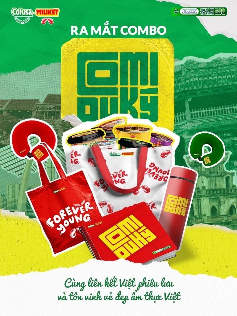 “Combo COMI du ký?là cầu nối giúp Colusa ?Miliket tiếp cận gần hơn với th?h?tr? khuyến khích h?khám phá và t?hào v?văn hóa ẩm thực Việt